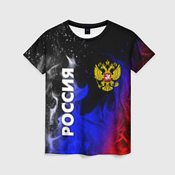 Женская футболка РОССИЯ