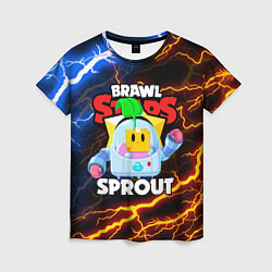 Женская футболка BRAWL STARS SPROUT