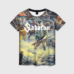 Женская футболка Sabaton