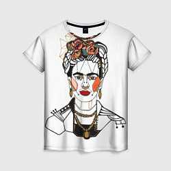 Женская футболка Фрида Кало