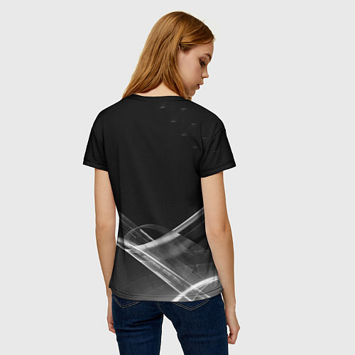 Женская футболка MERCEDES / 3D-принт – фото 4