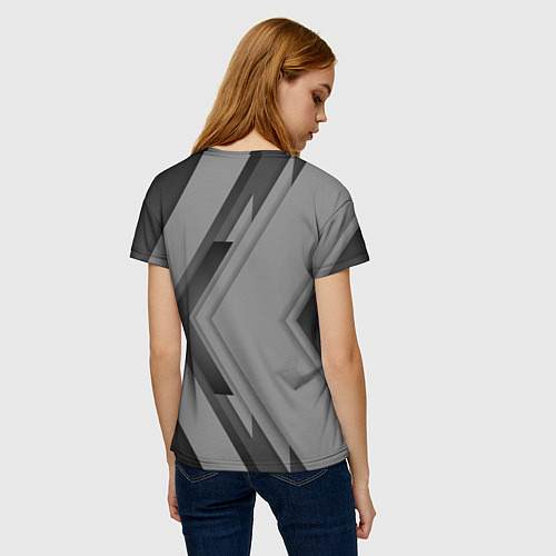 Женская футболка AUDI / 3D-принт – фото 4