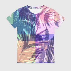 Женская футболка Тропики