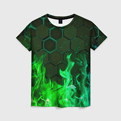 Футболка женская Fire, цвет: 3D-принт