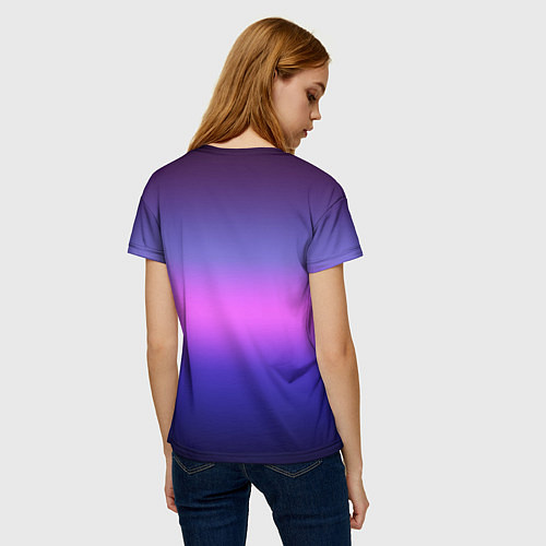 Женская футболка Единорог / 3D-принт – фото 4