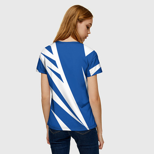 Женская футболка Россия / 3D-принт – фото 4