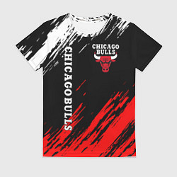 Футболка женская CHICAGO BULLS, цвет: 3D-принт
