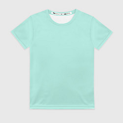 Женская футболка Мятная Маска