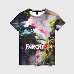 Футболка женская FARCRY4, цвет: 3D-принт