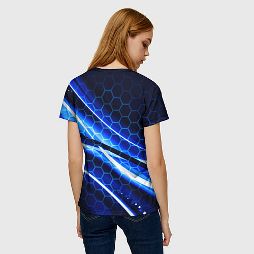 Женская футболка MONSTER ENERGY / 3D-принт – фото 4