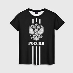 Женская футболка Россия