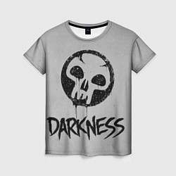 Женская футболка Emblems Darkness
