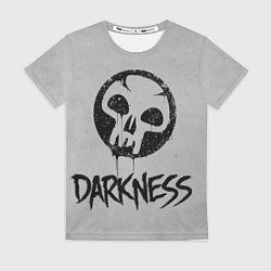Футболка женская Emblems Darkness, цвет: 3D-принт