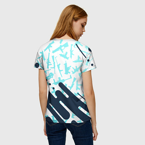 Женская футболка CS GO КС ГО / 3D-принт – фото 4