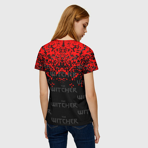Женская футболка The Witcher / 3D-принт – фото 4