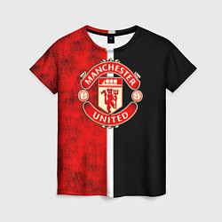 Женская футболка Манчестер Юнайтед 3D