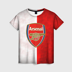 Футболка женская FC Arsenal 3D, цвет: 3D-принт