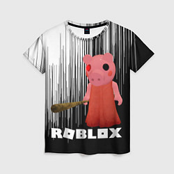 Женская футболка Roblox Piggy