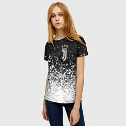 Футболка женская JUVENTUS, цвет: 3D-принт — фото 2