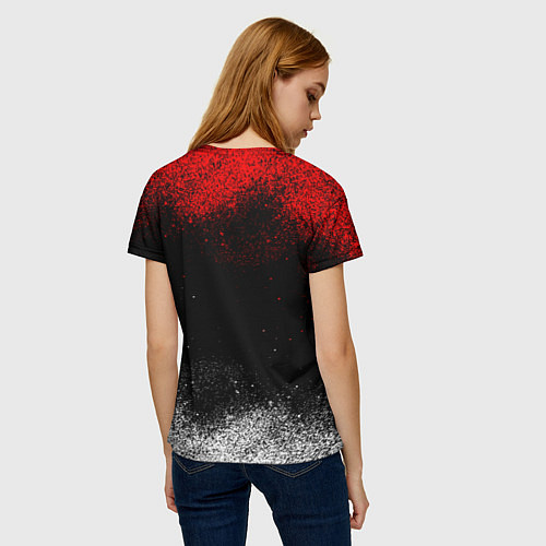 Женская футболка Sabaton / 3D-принт – фото 4