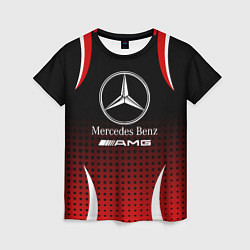 Женская футболка Mercedes-Benz