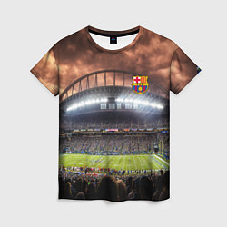 Женская футболка FC BARCELONA