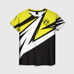 Футболка женская Borussia Dortmund, цвет: 3D-принт