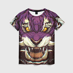 Женская футболка Маска тигра Ханья