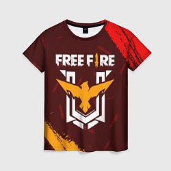 Женская футболка FREE FIRE ФРИ ФАЕР