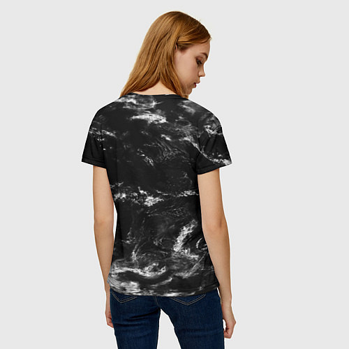 Женская футболка Dark Side of the Moon Stick / 3D-принт – фото 4