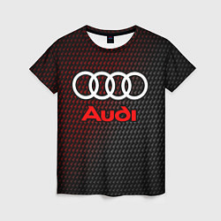 Женская футболка AUDI АУДИ