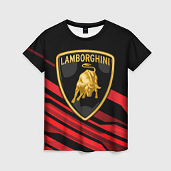 Женская футболка Lamborghini