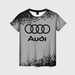 Женская футболка AUDI АУДИ