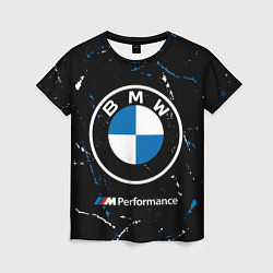 Женская футболка BMW БМВ