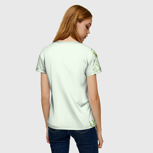 Женская футболка Авокадо / 3D-принт – фото 4