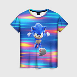 Женская футболка Sonic Speed