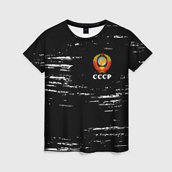 Женская футболка СССР USSR