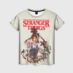 Женская футболка Stranger Things