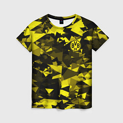 Футболка женская Borussia Боруссия, цвет: 3D-принт