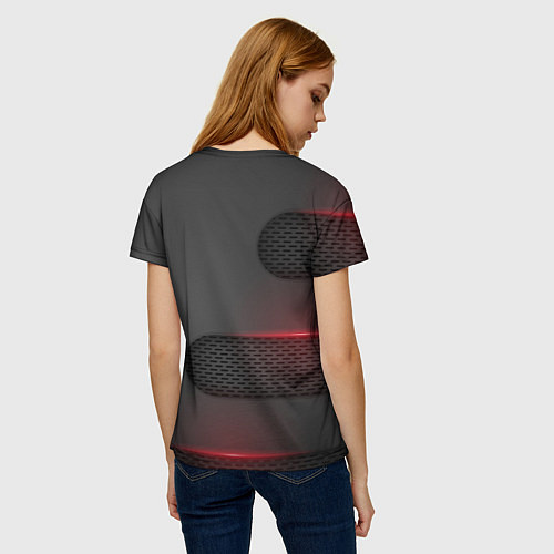 Женская футболка CHEVROLET / 3D-принт – фото 4
