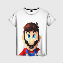 Женская футболка Mario