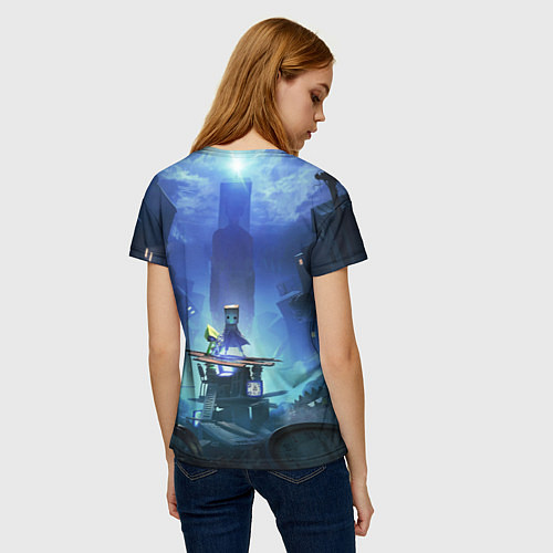 Женская футболка Little Nightmares 2 / 3D-принт – фото 4