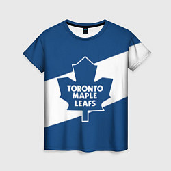 Женская футболка Торонто Мейпл Лифс