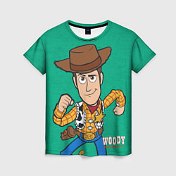 Футболка женская Woody, цвет: 3D-принт