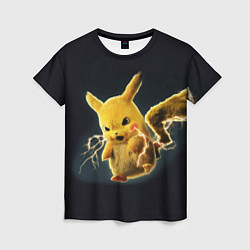 Футболка женская Pikachu Pika Pika, цвет: 3D-принт