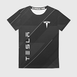 Футболка женская TESLA, цвет: 3D-принт