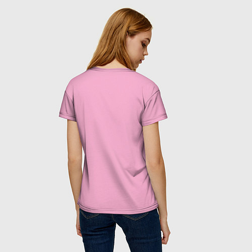 Женская футболка Смайлы / 3D-принт – фото 4