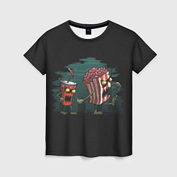 Футболка женская Zombie, цвет: 3D-принт