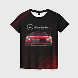 Женская футболка Mercedes Benz AMG