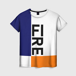 Женская футболка FIRE